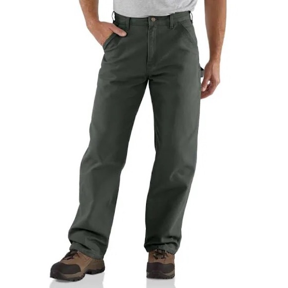 Carhartt Other - NWOT Carhartt Work Pants Dungaree Fit / Color Moss B11-MOS  / Size 36x32